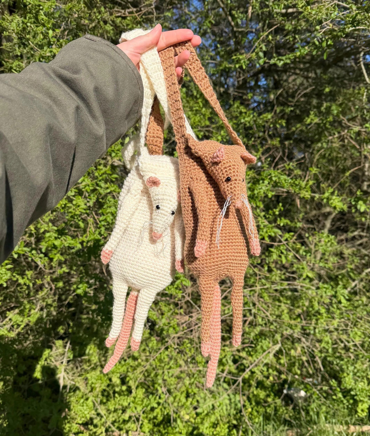 Curious Rodent Coin Pouch Crochet Pattern