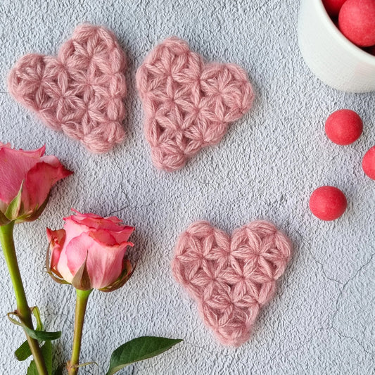 Textured Symbol Motif Easy Crochet Pattern