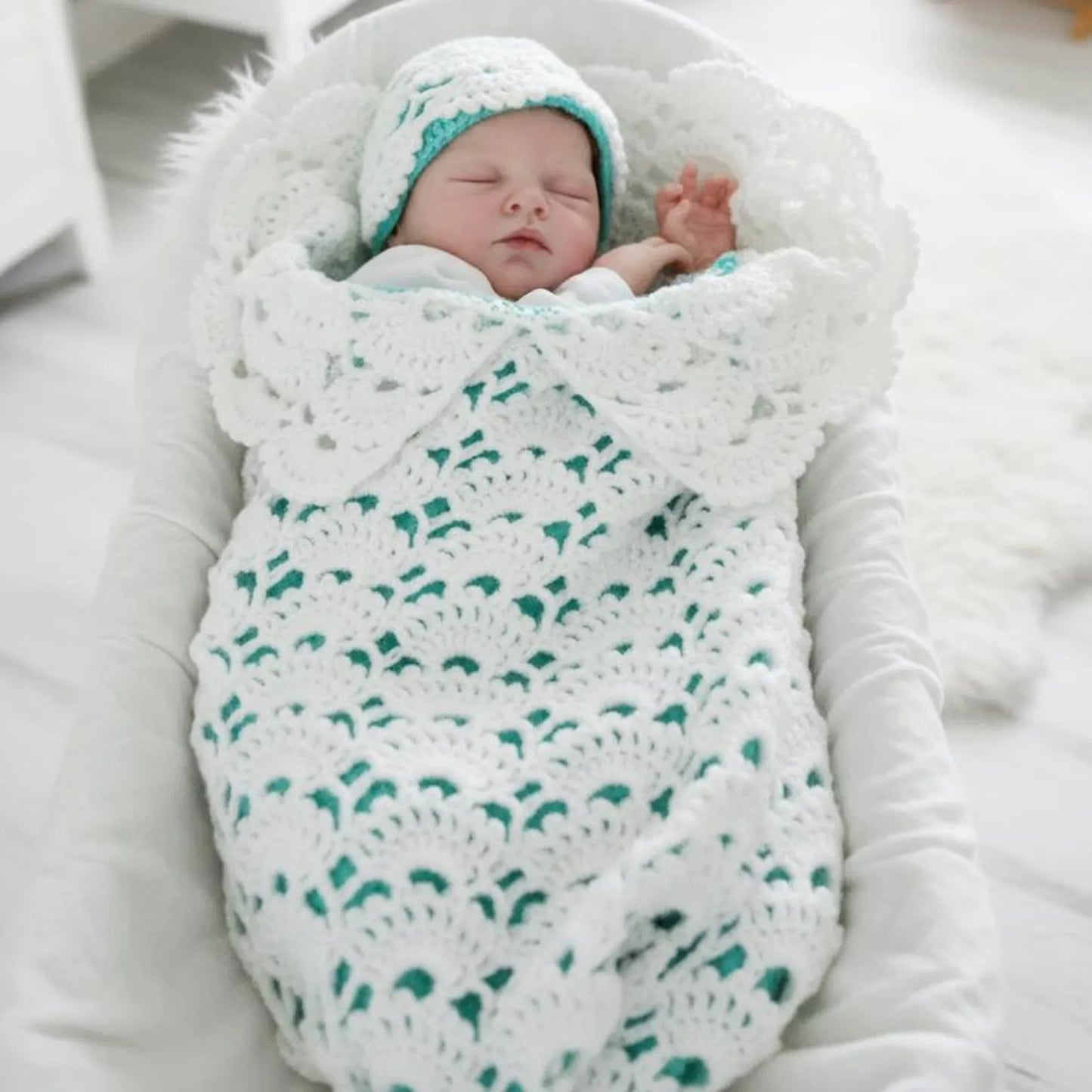 Baby Cocoon Wrap Crochet Pattern