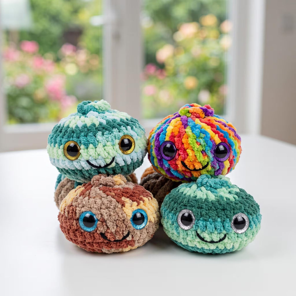 Cute Dumpling Steamer Plushie Crochet Pattern