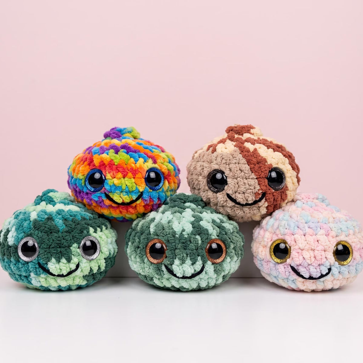Cute Dumpling Steamer Plushie Crochet Pattern
