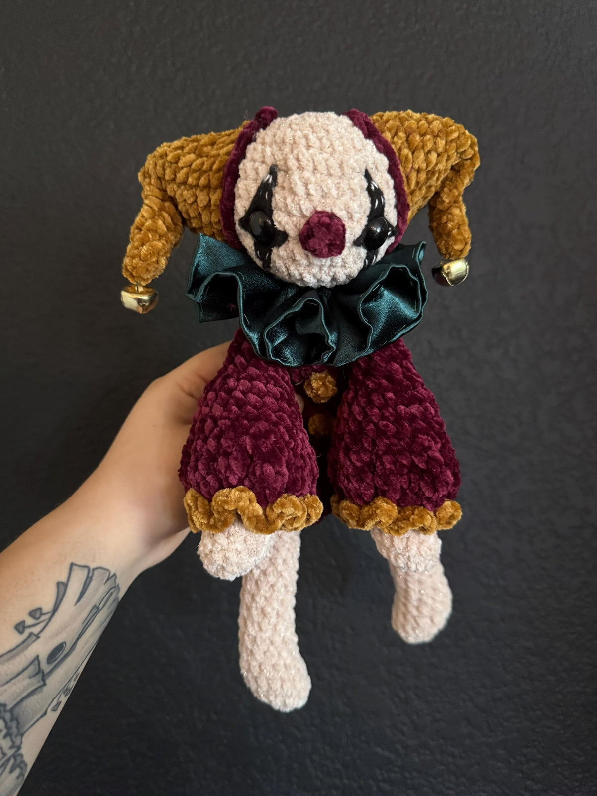 Mischievous Jester Doll Crochet Pattern