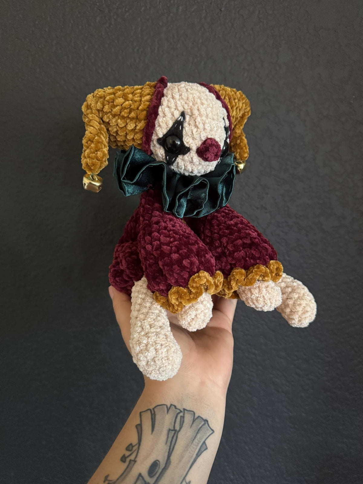 Mischievous Jester Doll Crochet Pattern