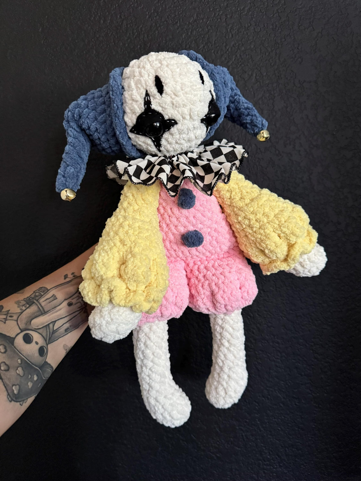 Mischievous Jester Doll Crochet Pattern