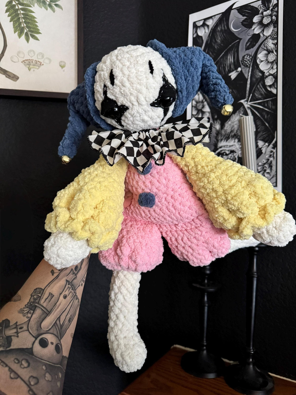 Mischievous Jester Doll Crochet Pattern