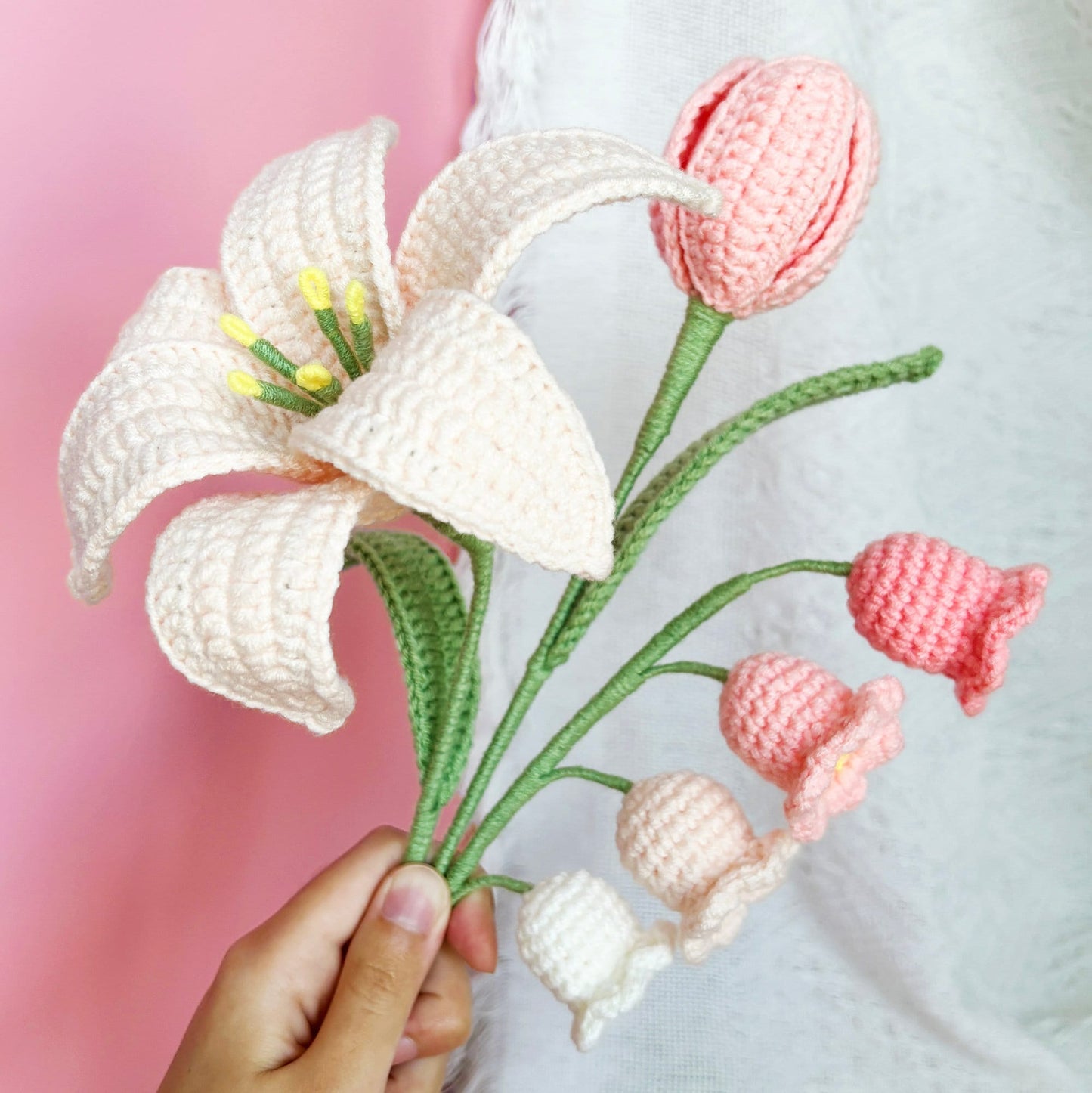 Garden in a Basket Decor Crochet Pattern