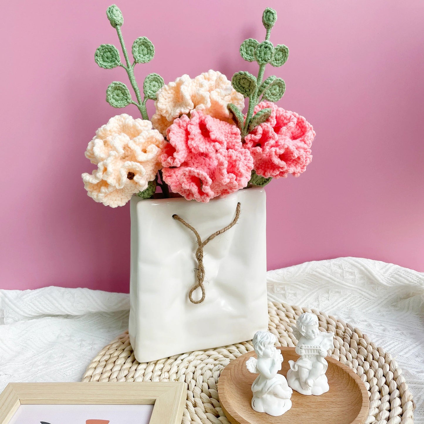 Garden in a Basket Decor Crochet Pattern