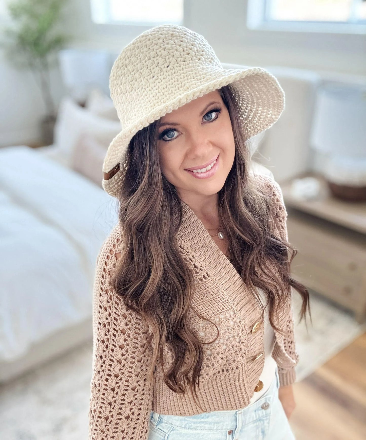 Sunny Shore Sun Hat Crochet Pattern