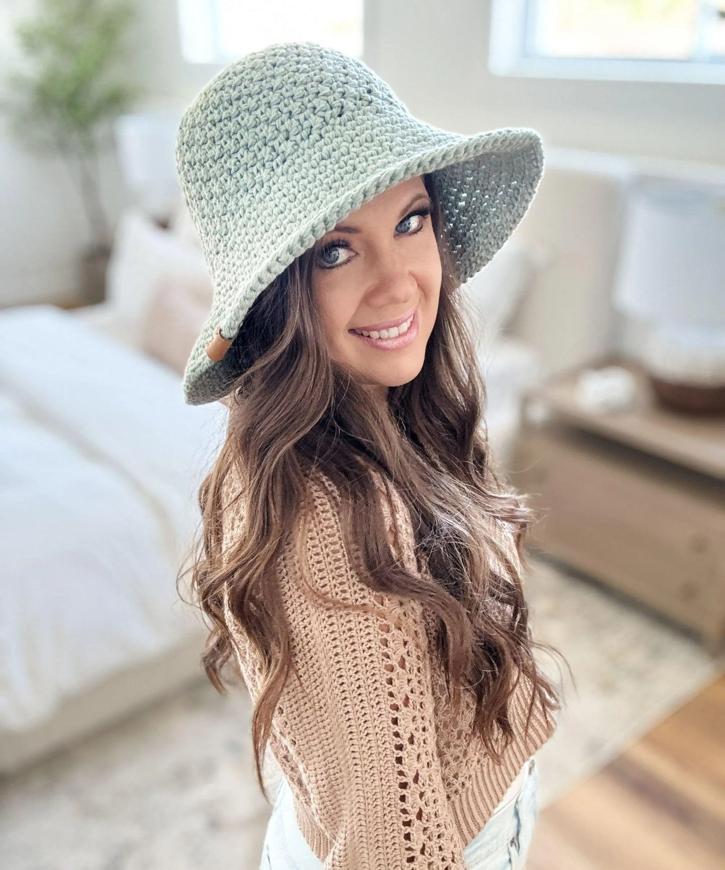 Sunny Shore Sun Hat Crochet Pattern