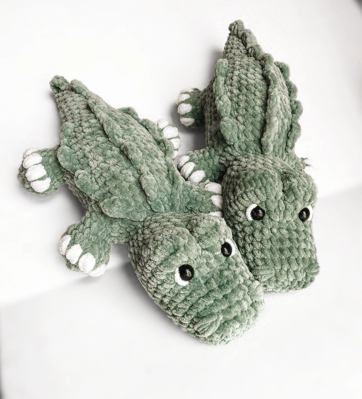 Easy No-Sew Reptile Amigurumi Crochet Pattern