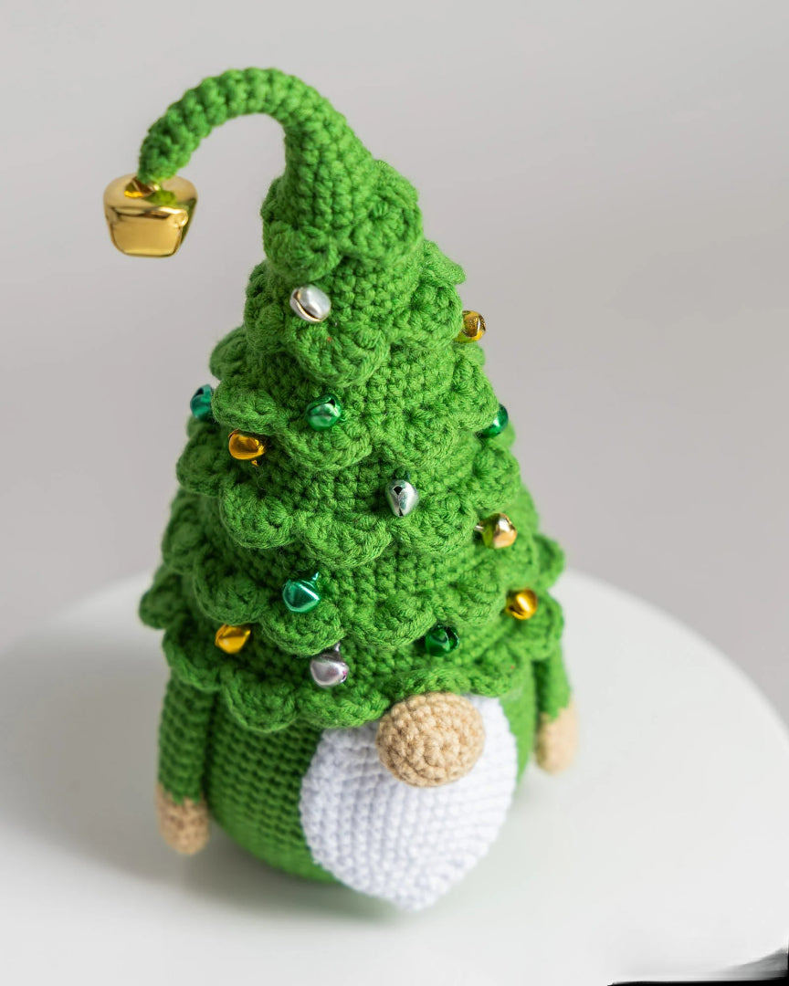 Merry Tree Topper Gnome Crochet Pattern