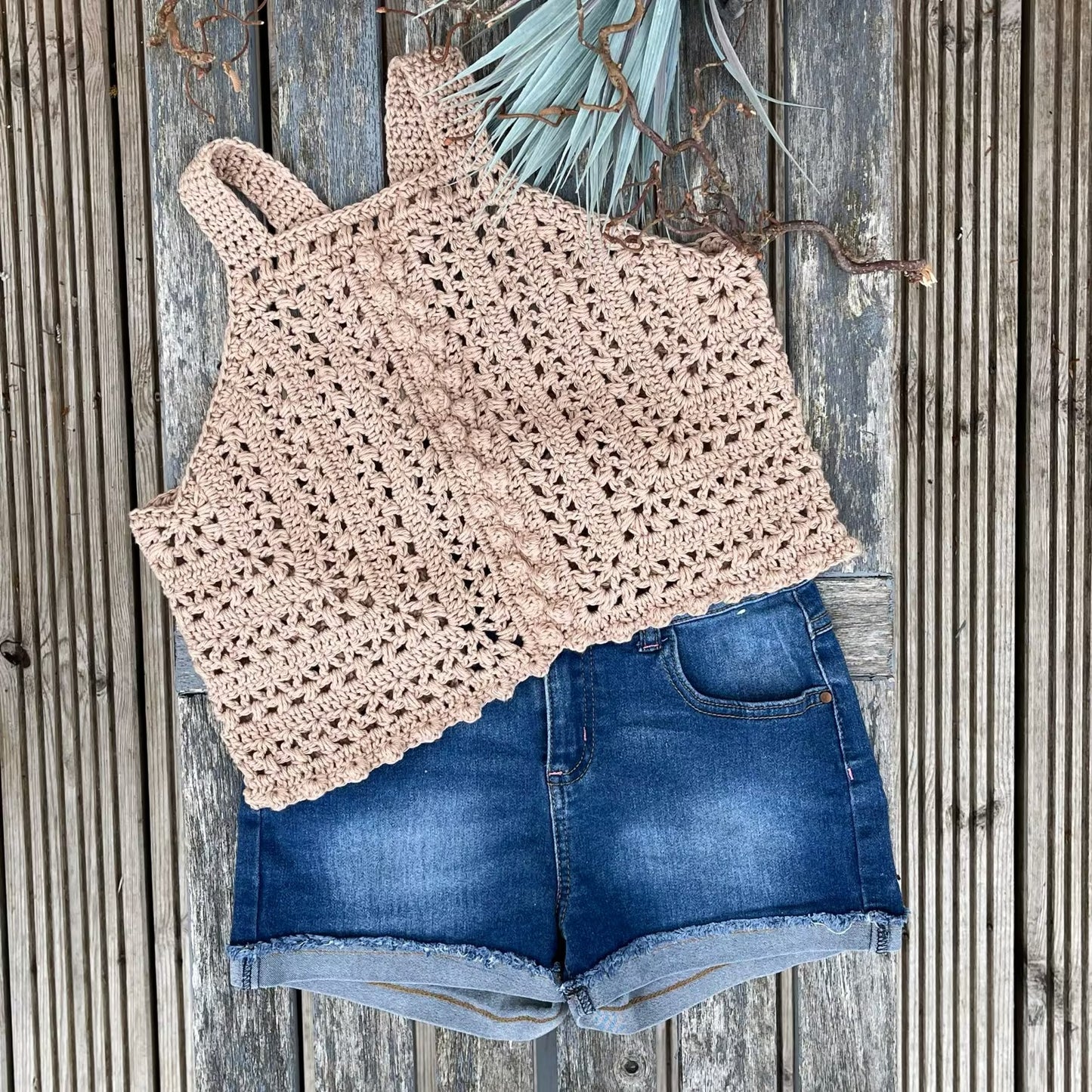Free Spirit Summer Two-Piece Crochet Pattern