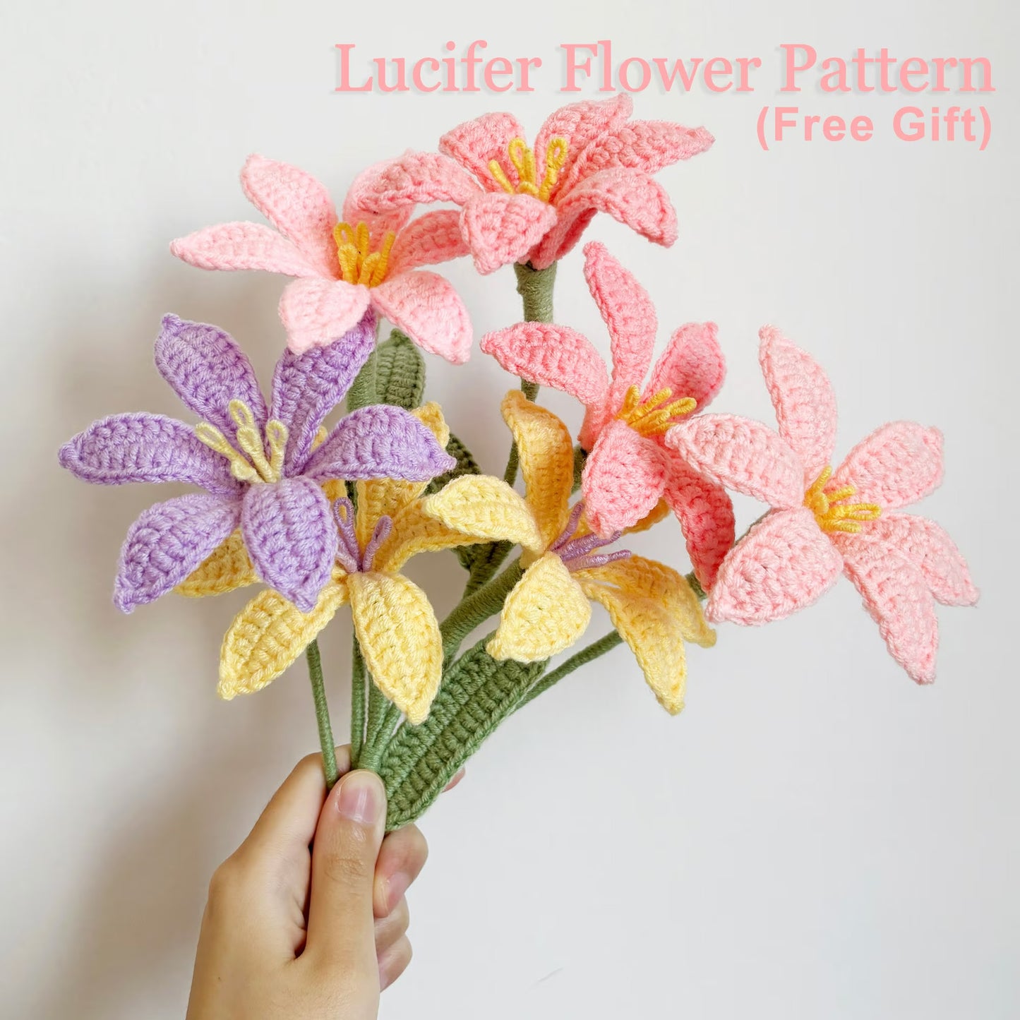 Garden in a Basket Decor Crochet Pattern