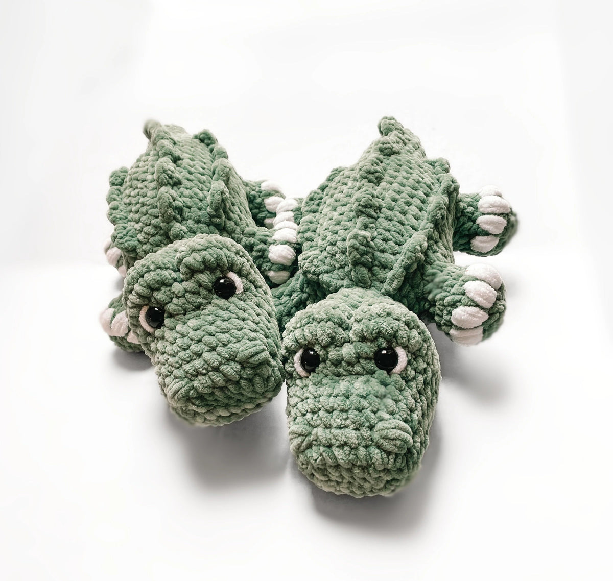 Easy No-Sew Reptile Amigurumi Crochet Pattern