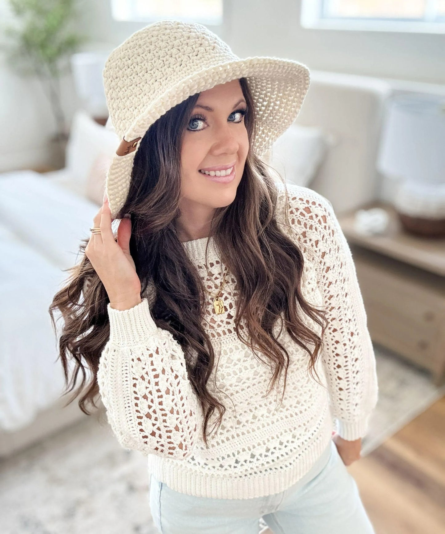 Sunny Shore Sun Hat Crochet Pattern