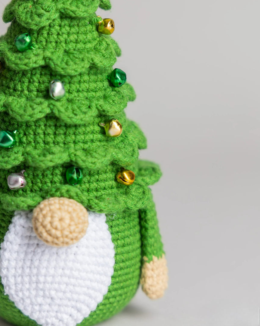 Merry Tree Topper Gnome Crochet Pattern