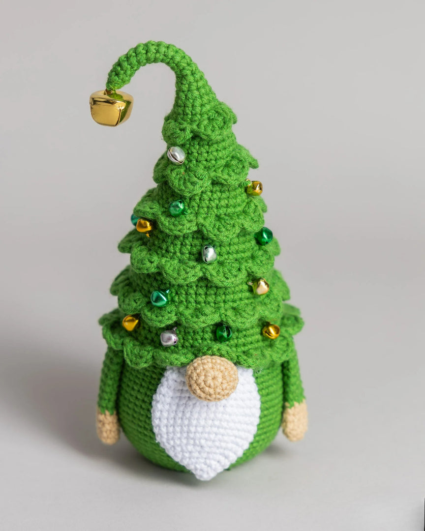 Merry Tree Topper Gnome Crochet Pattern