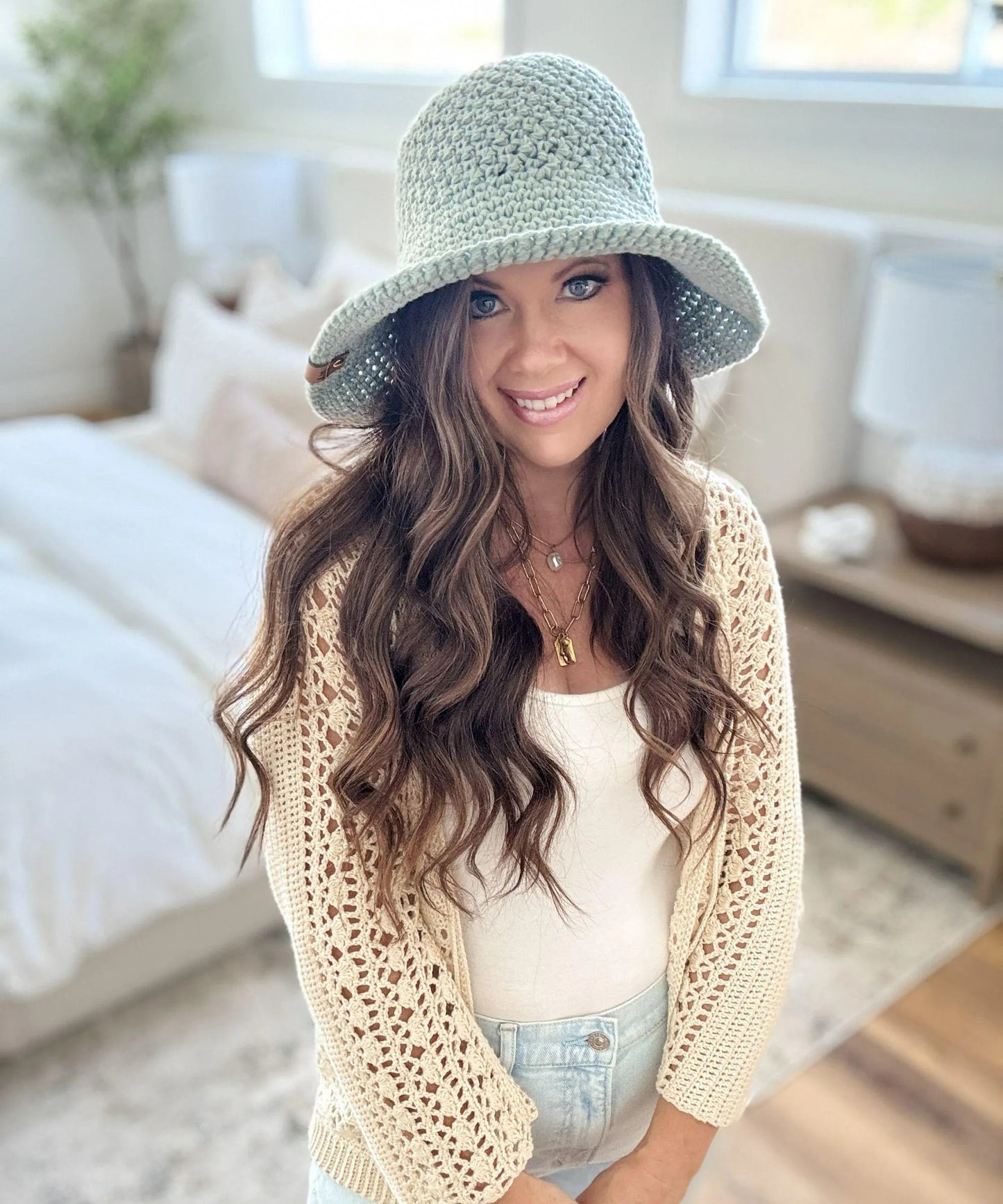 Sunny Shore Sun Hat Crochet Pattern