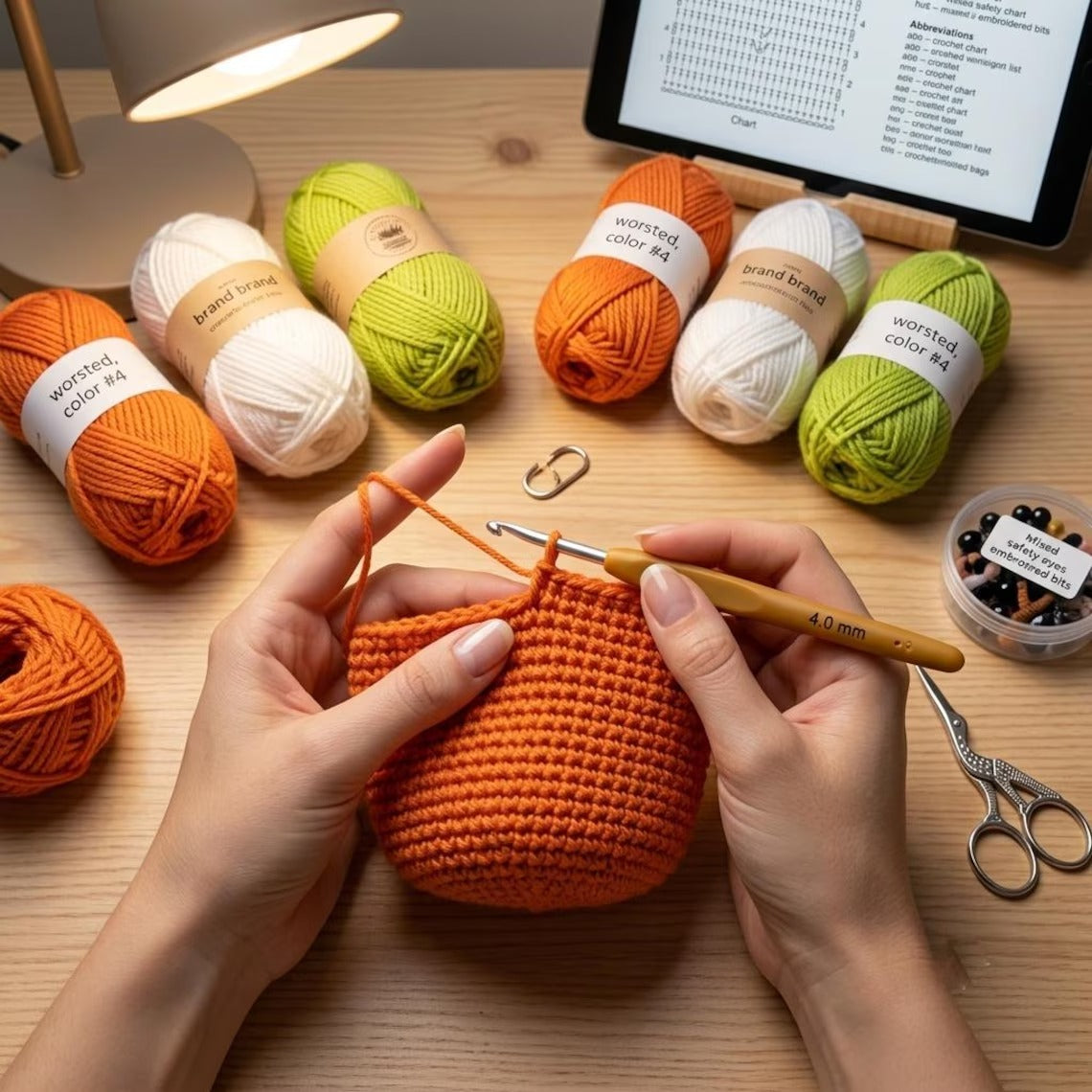 Trick-or-Treat Carry Pouch Crochet Pattern