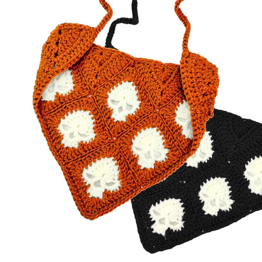 Spooky Skull Bandana Crochet Pattern