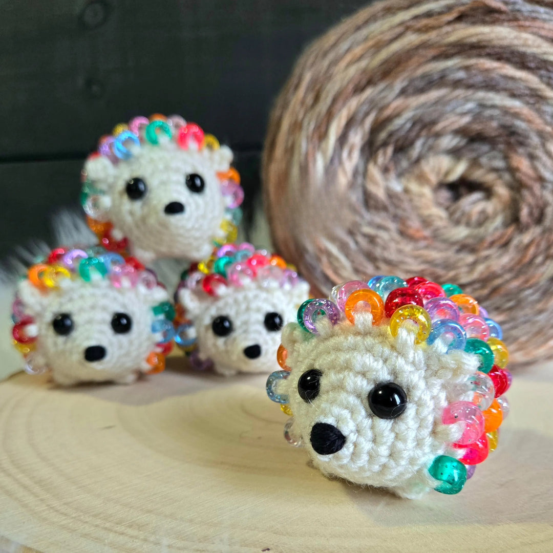 Beginner No-Sew Fidget Hedgehog Crochet Pattern