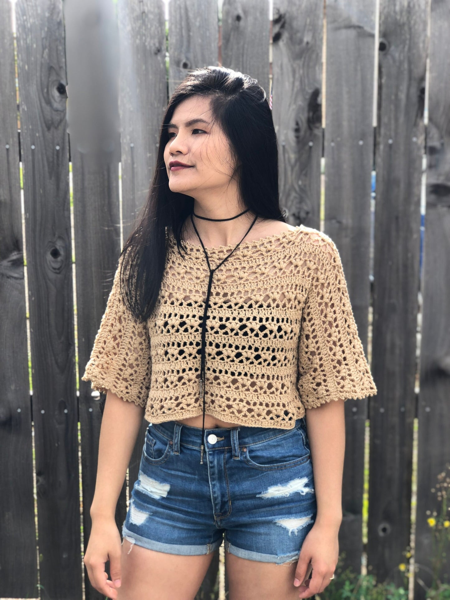 Lightweight Coastal Layer Cardigan Crochet Pattern