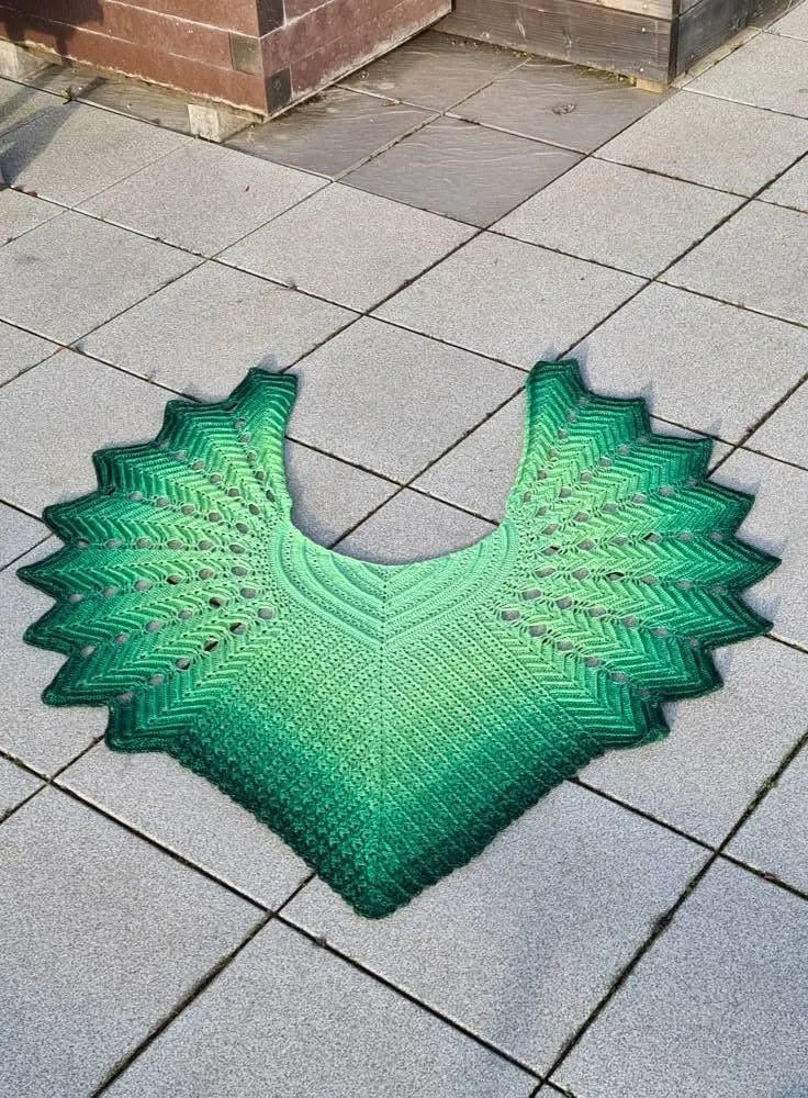Ethereal Lace Wrap Crochet Pattern