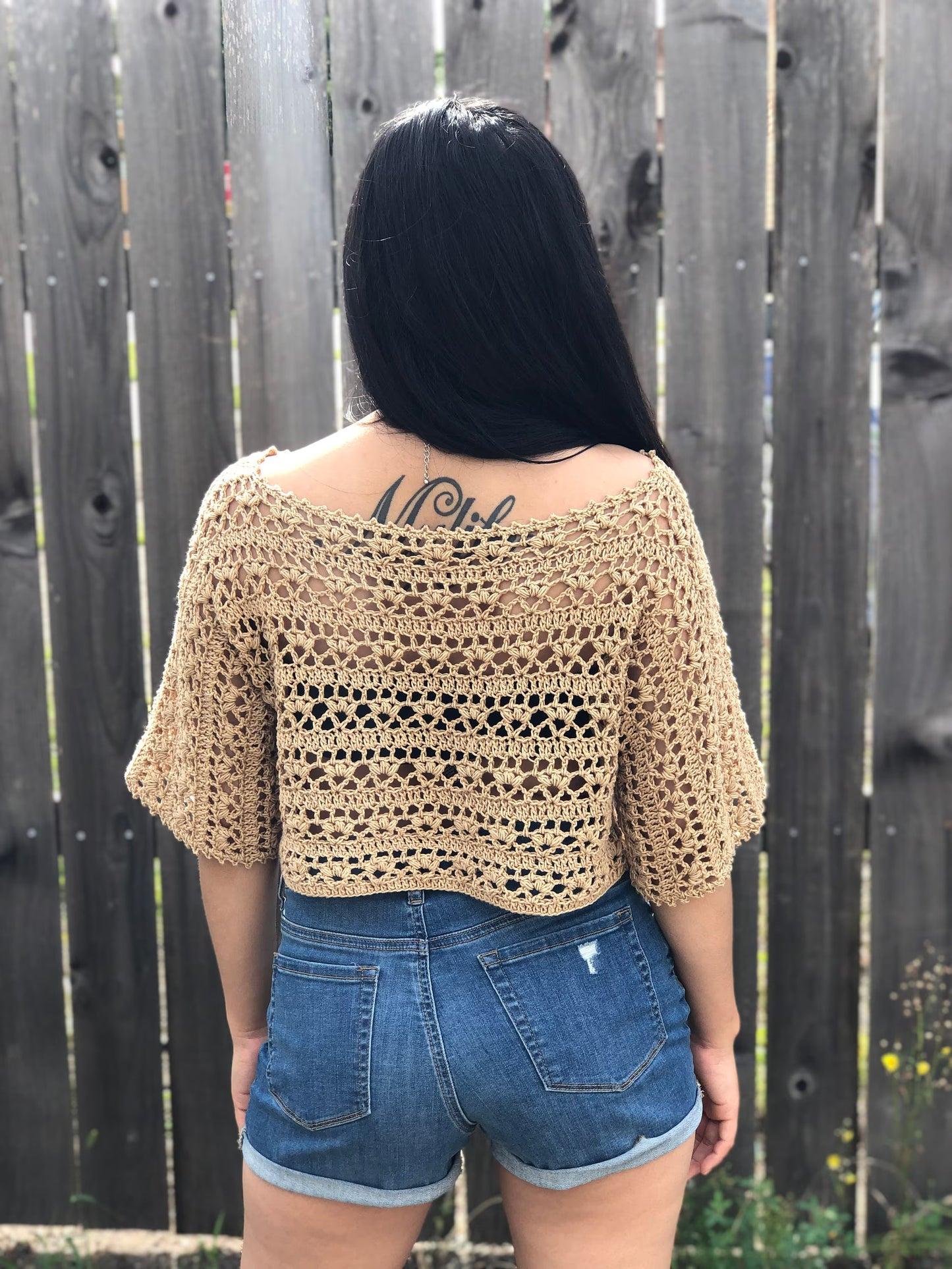 Lightweight Coastal Layer Cardigan Crochet Pattern