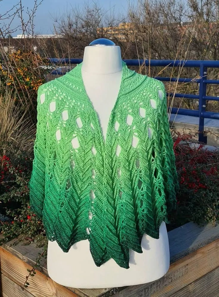 Ethereal Lace Wrap Crochet Pattern