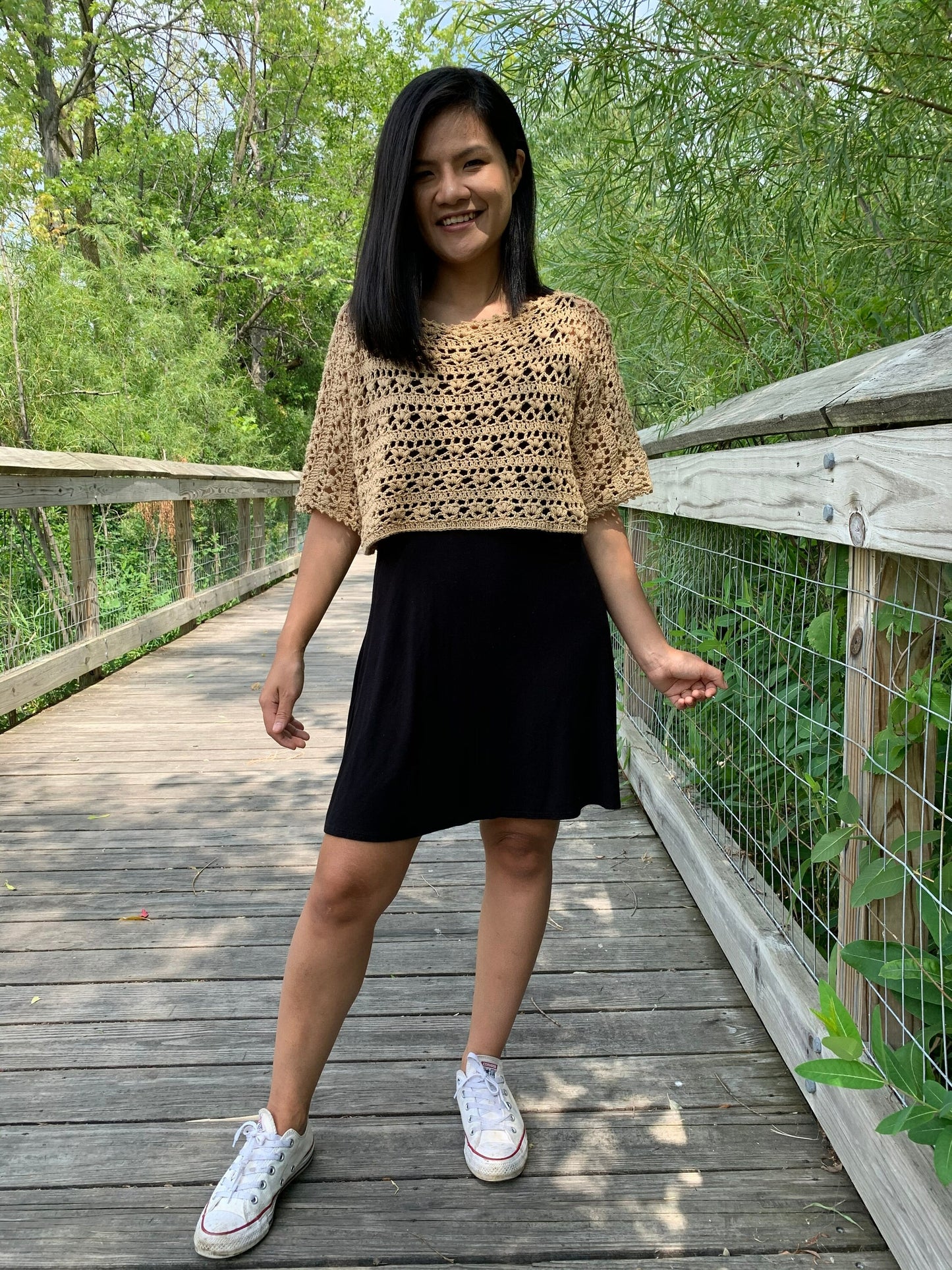 Lightweight Coastal Layer Cardigan Crochet Pattern
