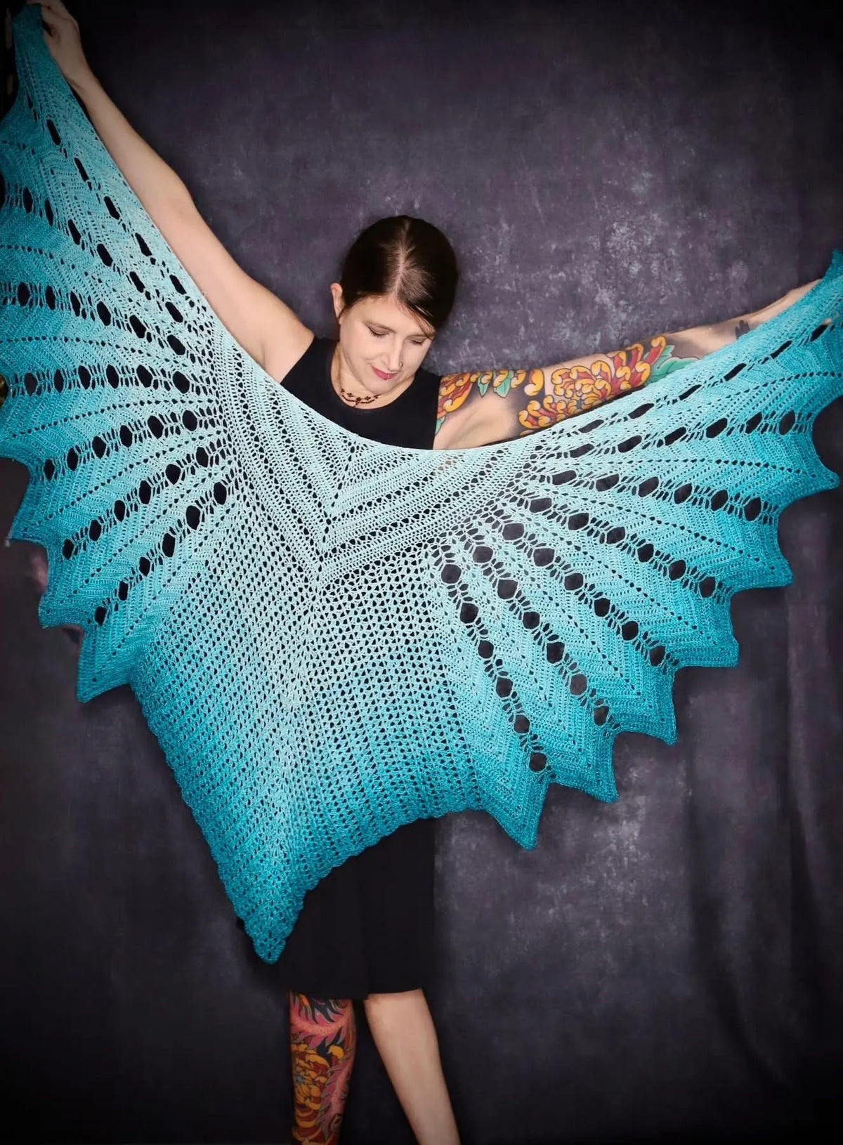 Ethereal Lace Wrap Crochet Pattern
