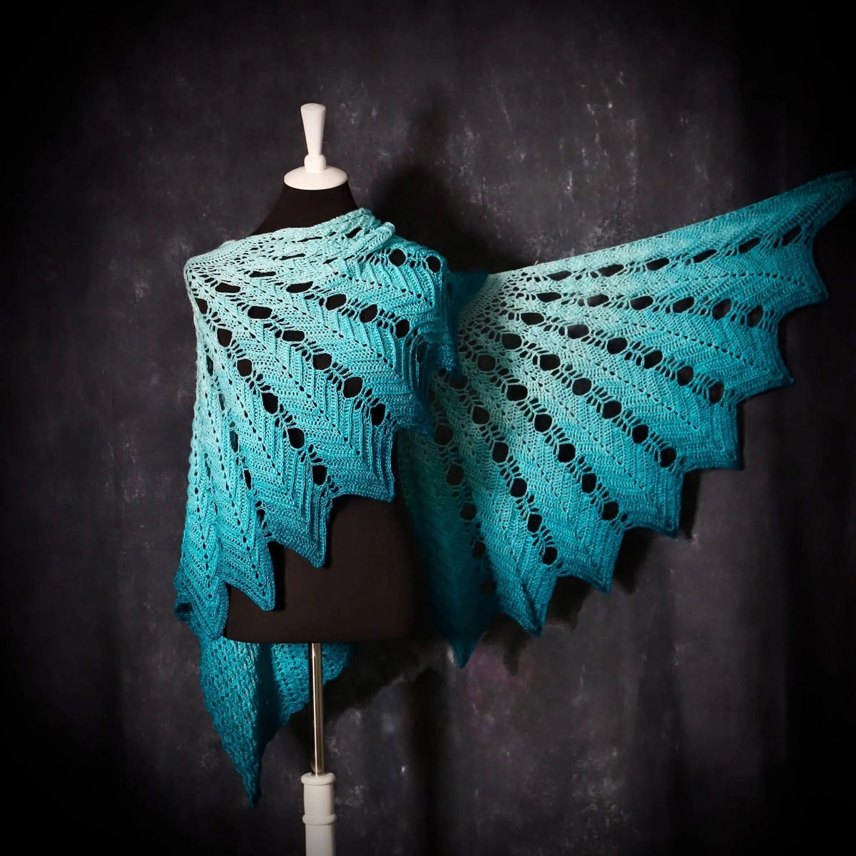 Ethereal Lace Wrap Crochet Pattern