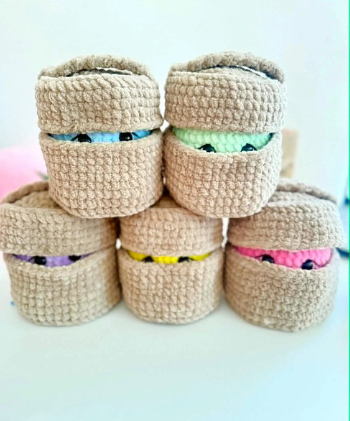 Dimple No-Sew Steamer Dumpling Crochet Pattern