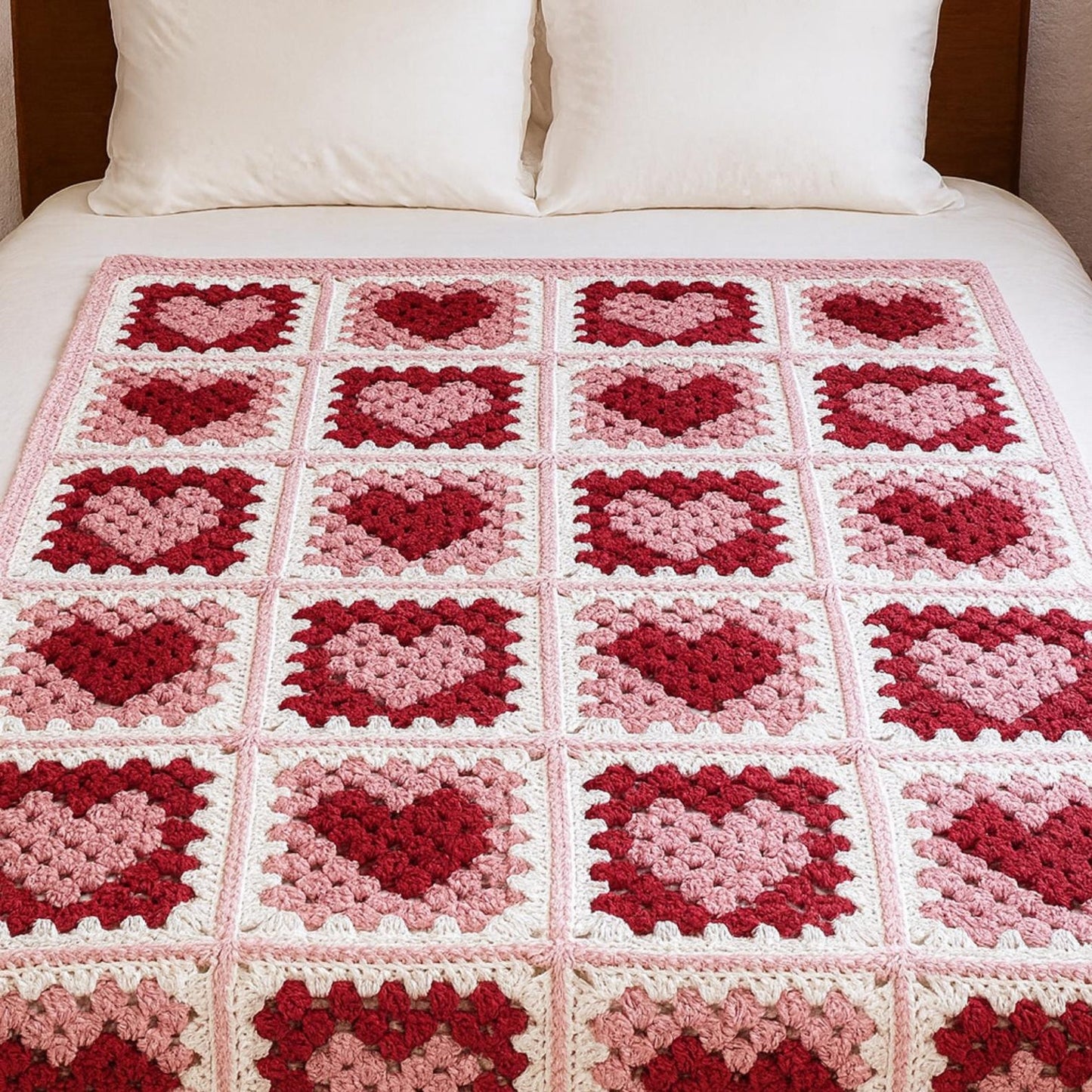 Motif Love Block Easy Crochet Pattern