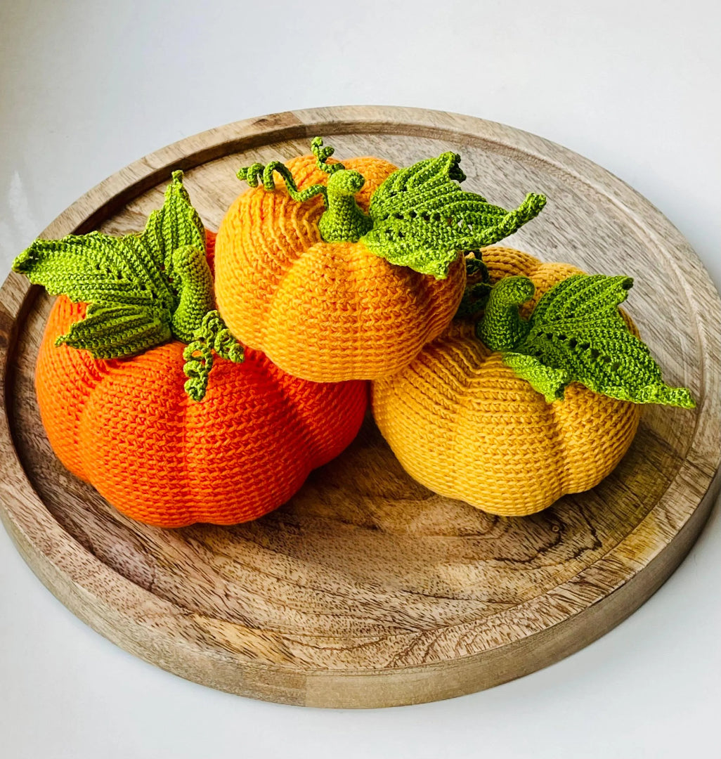 Harvest Gourd Decor Crochet Pattern
