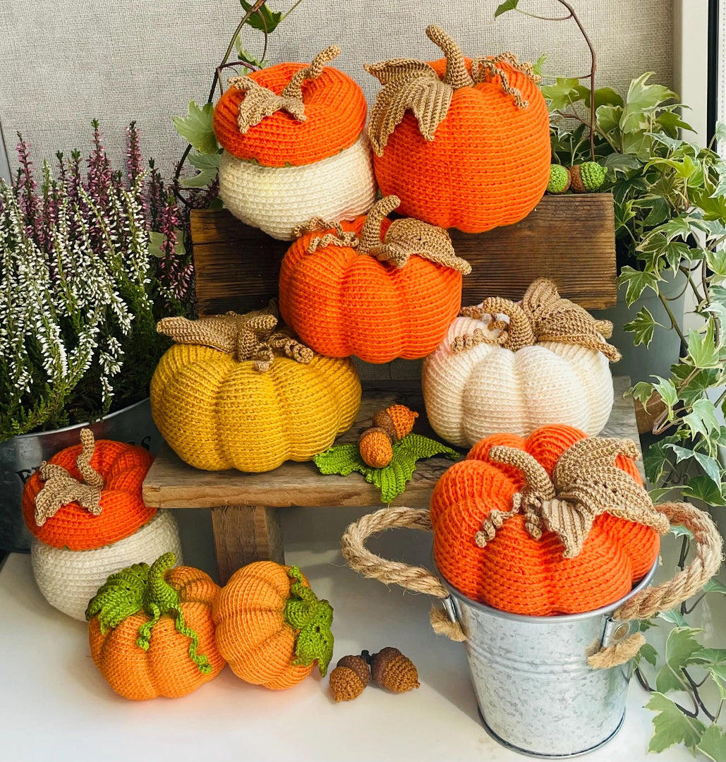 Harvest Gourd Decor Crochet Pattern