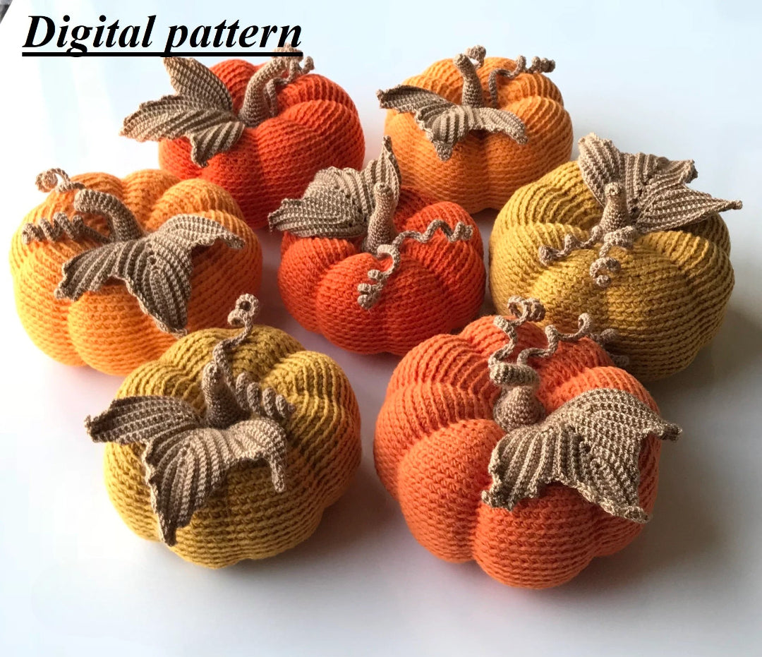 Harvest Gourd Decor Crochet Pattern