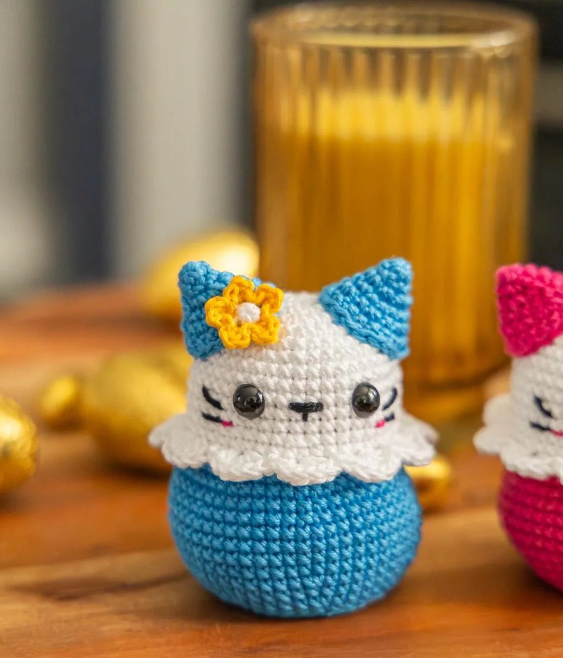 Whiskered Treat Holder Crochet Pattern
