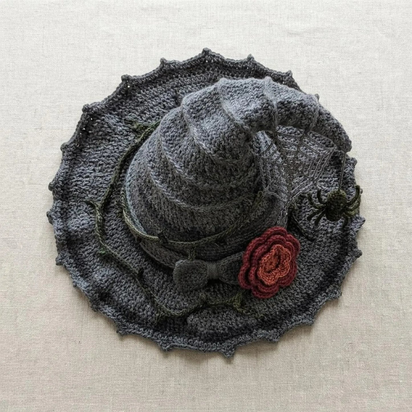 Crooked Spellcaster Hat Crochet Pattern