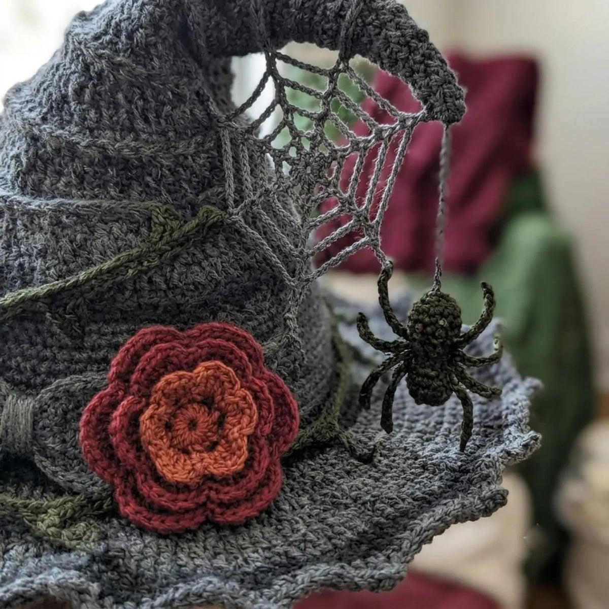 Crooked Spellcaster Hat Crochet Pattern