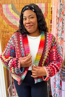 Bloom Hex Granny Cardigan Crochet Pattern