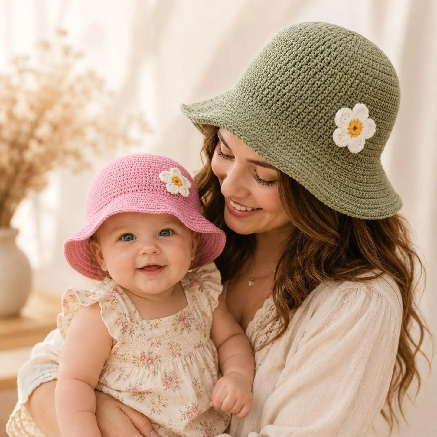 Cute Little Girl Bucket Hat Crochet Pattern