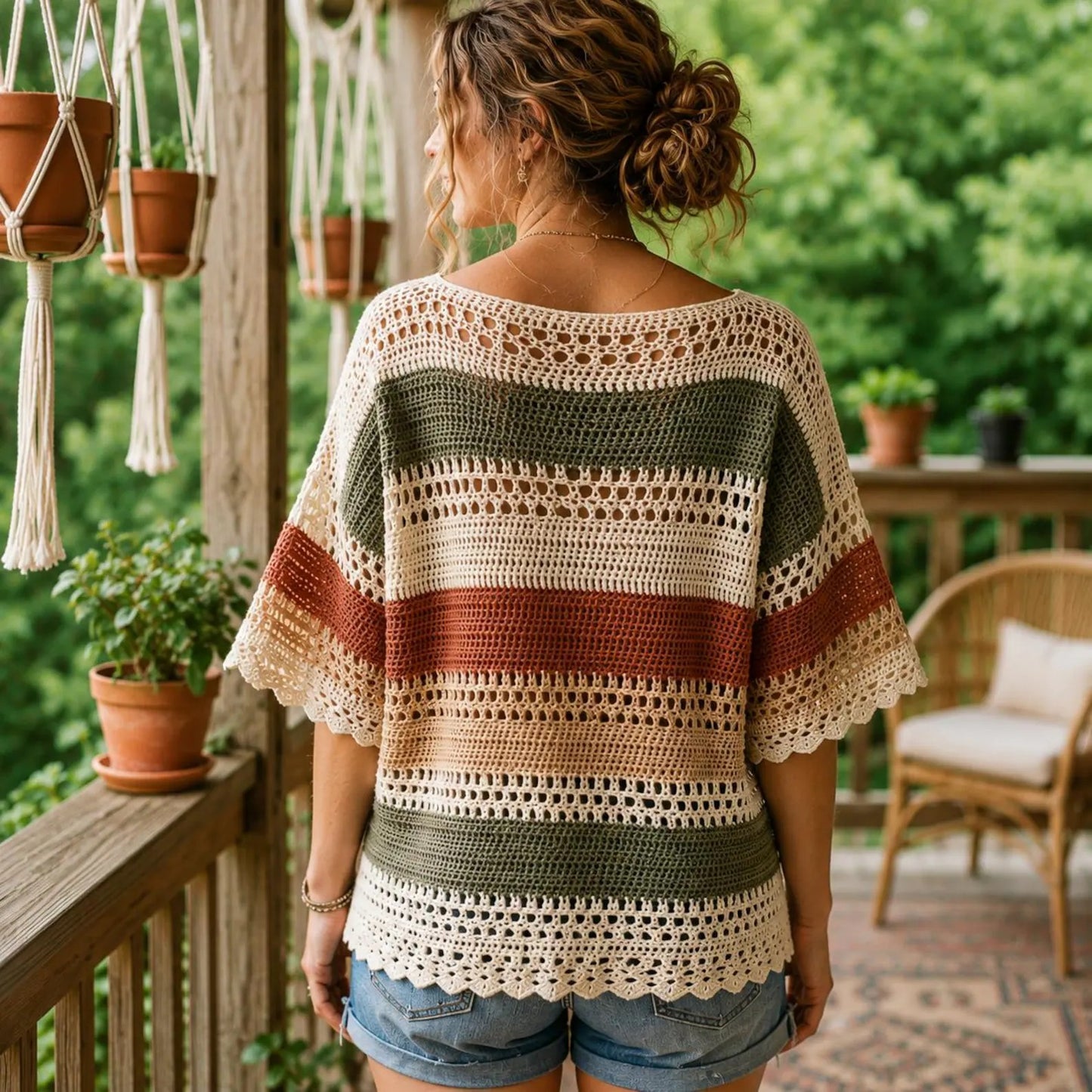 Modern Broad Strap Shell Crochet Pattern