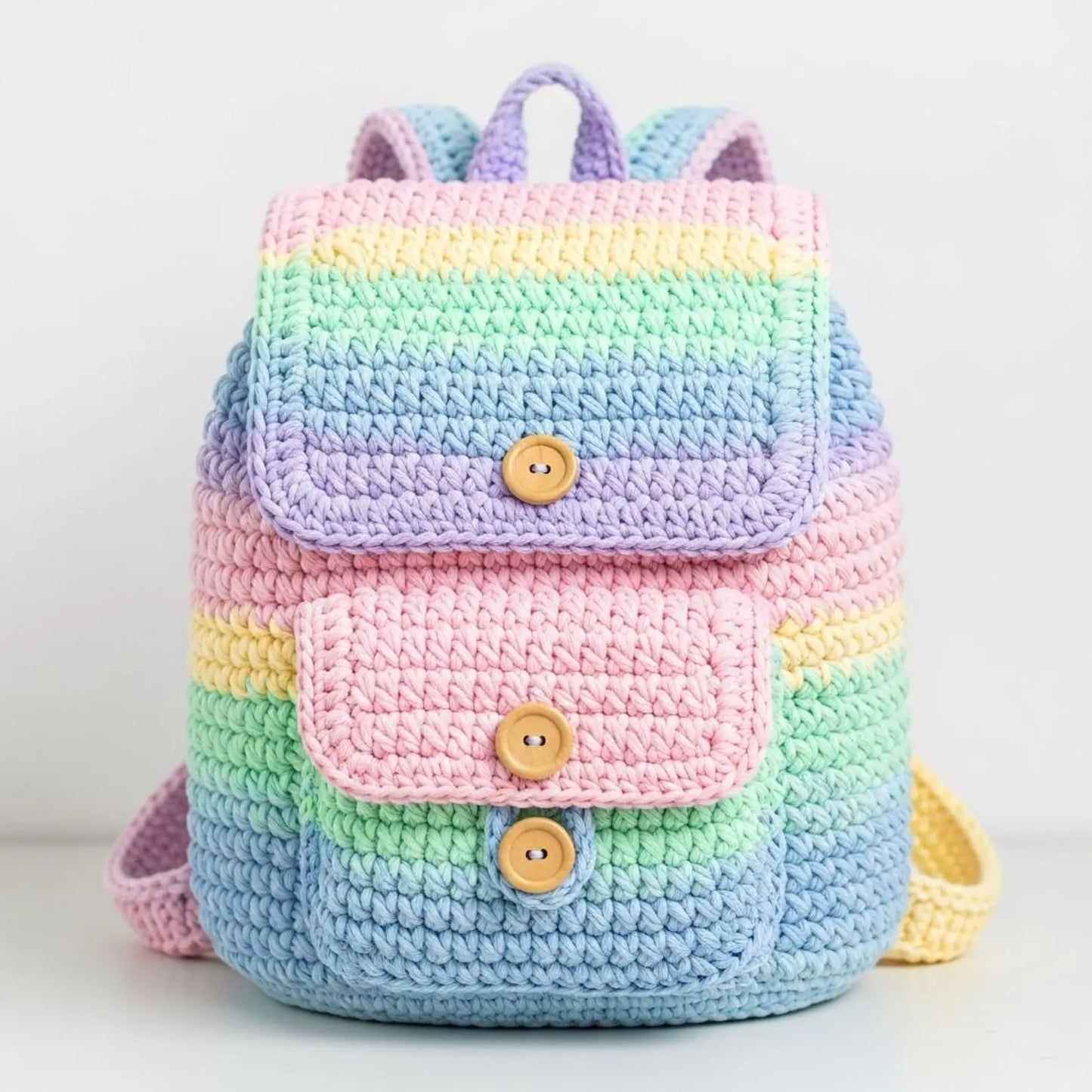 Whimsical Spectrum Carryall Crochet Pattern