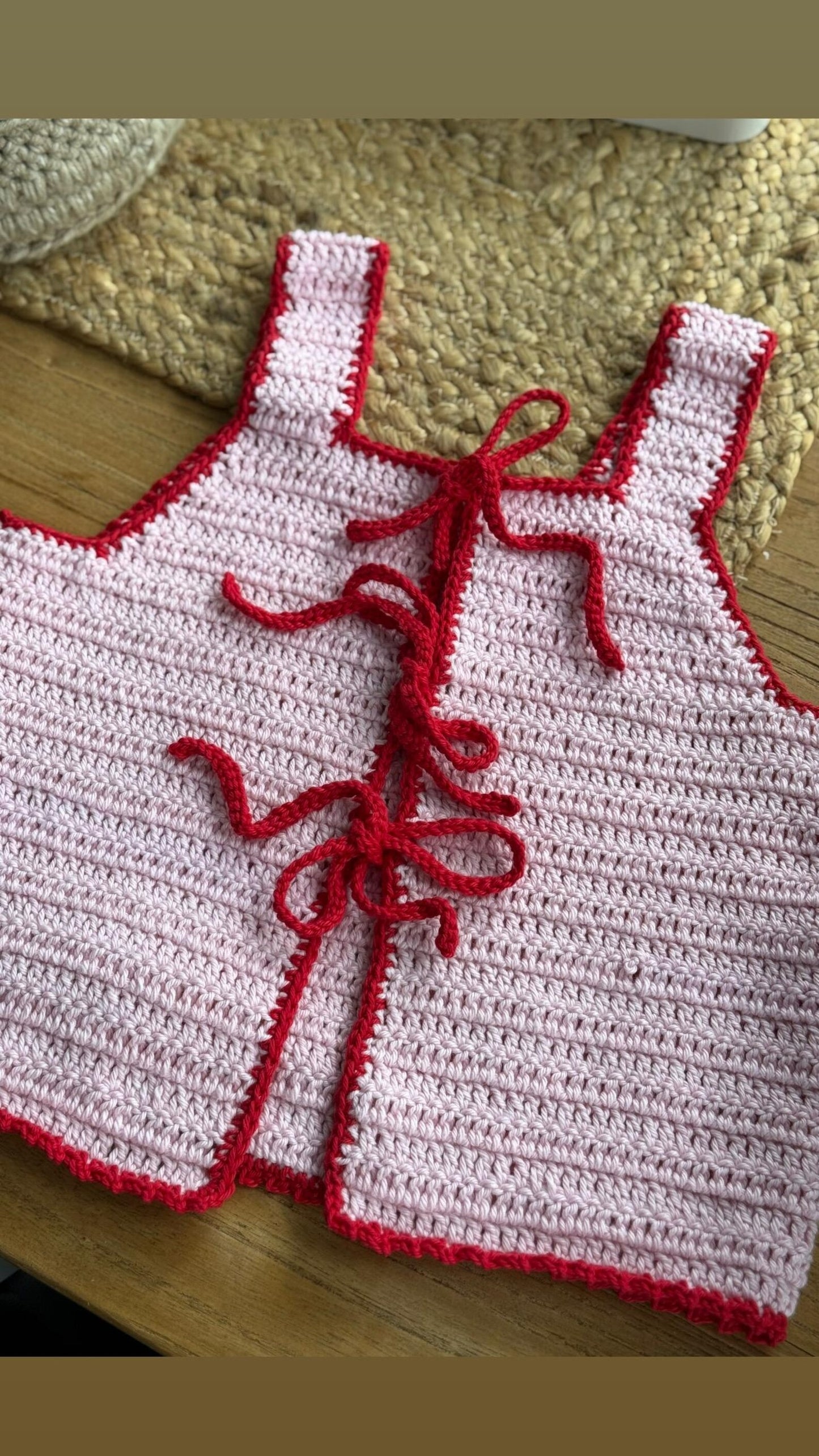 Little Sunshine Halter Outfit Crochet Pattern