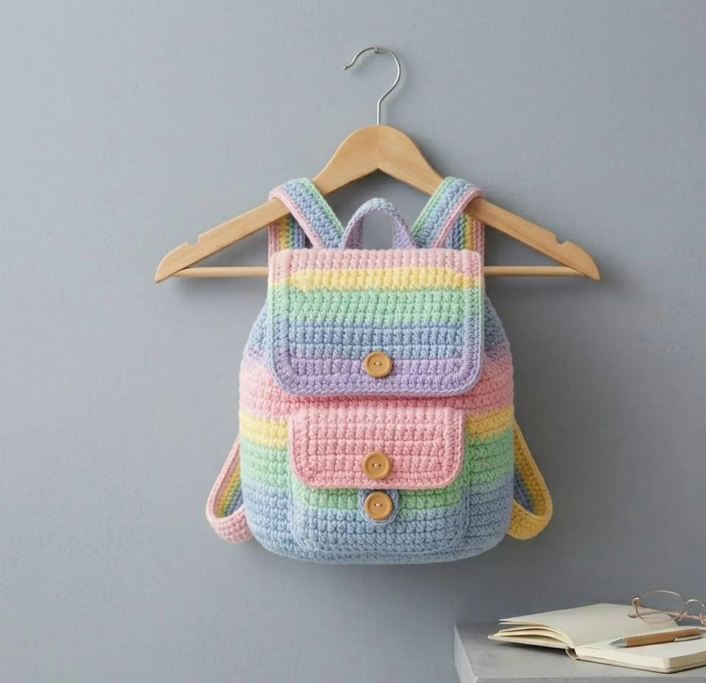 Whimsical Spectrum Carryall Crochet Pattern
