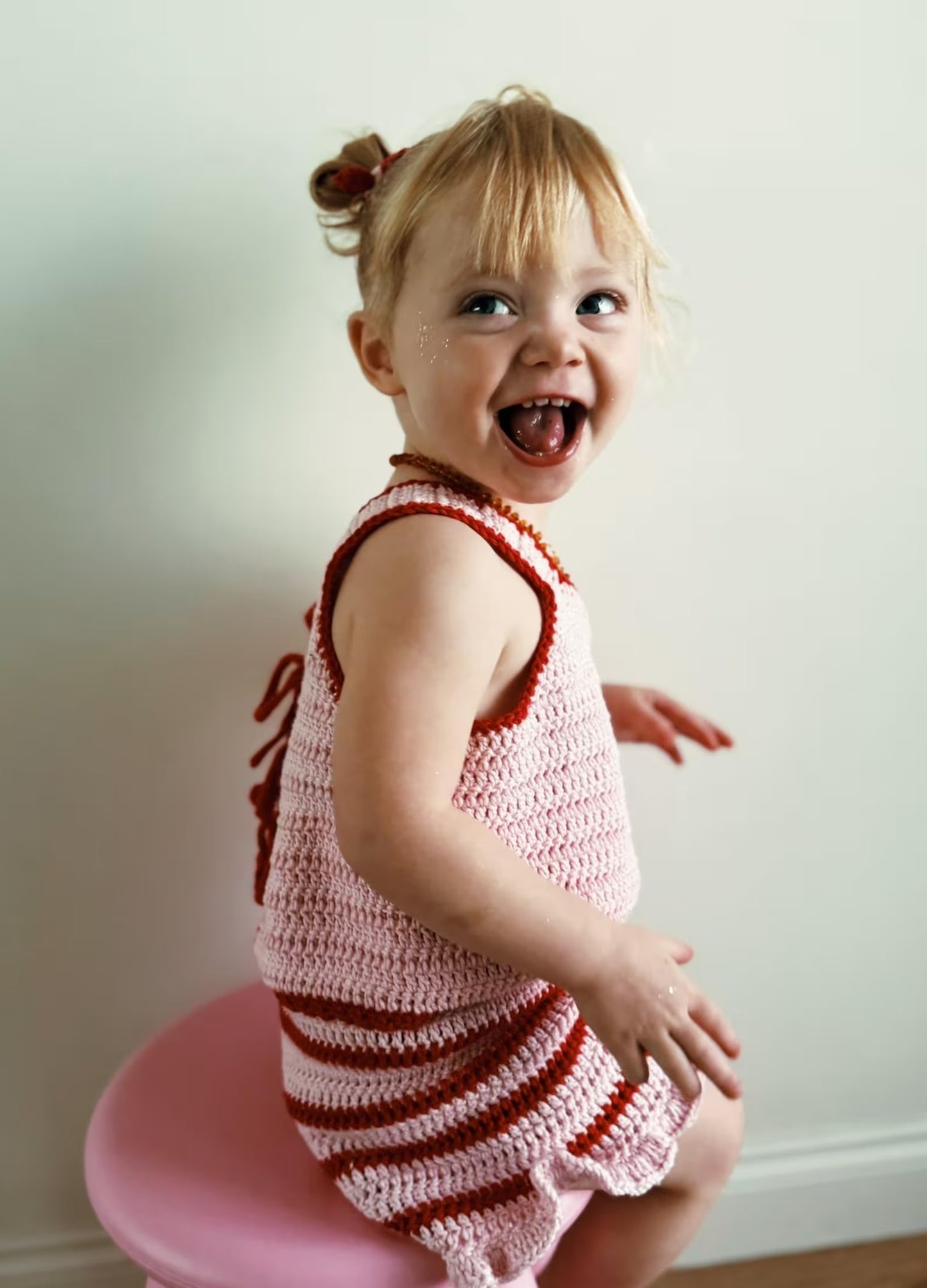 Little Sunshine Halter Outfit Crochet Pattern