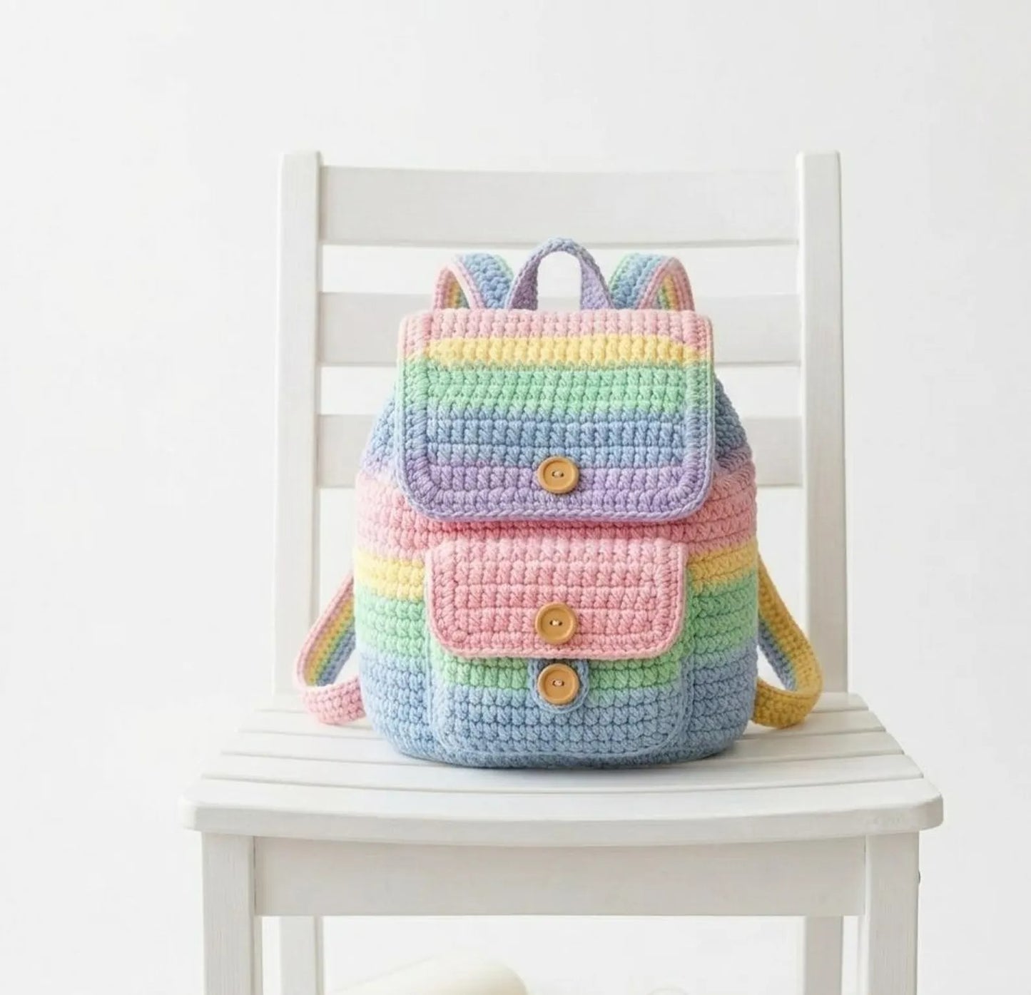 Whimsical Spectrum Carryall Crochet Pattern