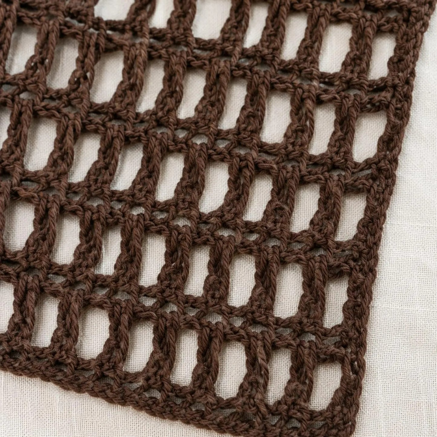 Santi Mesh Vest Crochet Pattern