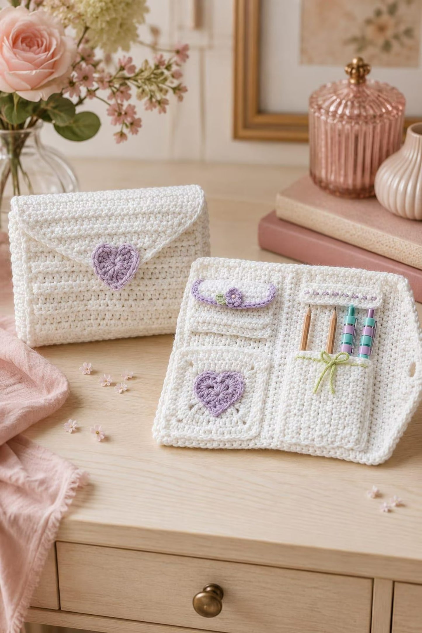 Foldaway Craft Organizer Crochet Pattern